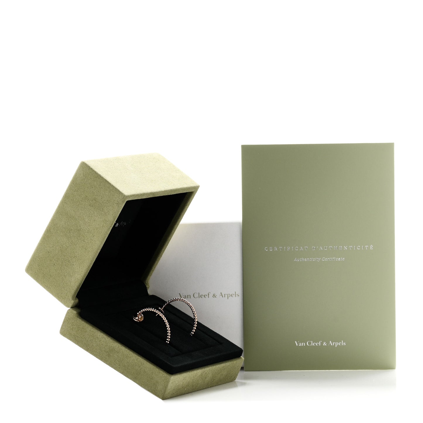 18K Rose Gold Small Perlee Hoop Earrings