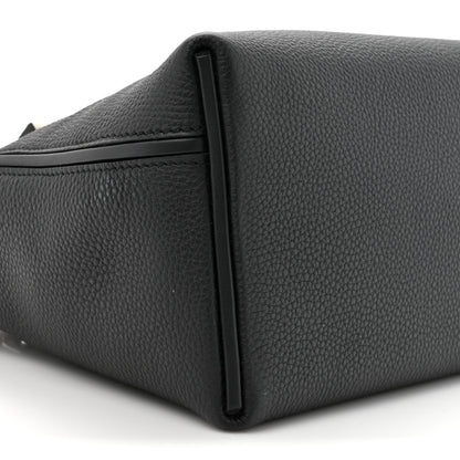 Hermes Togo Matte Alligator Swift Touch 24/24 29 Black Nata Gold 10 of 12