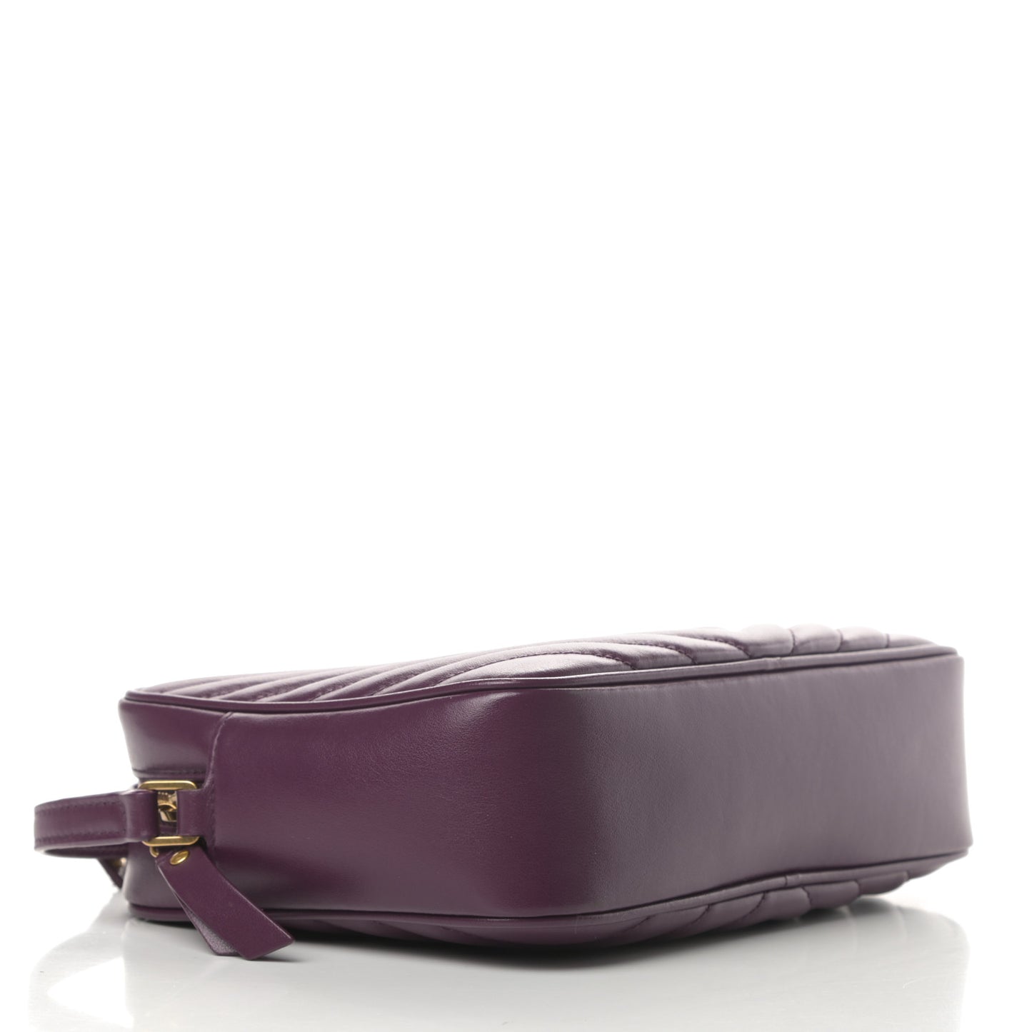 Calfskin Matelasse Monogram Lou Camera Bag Purple