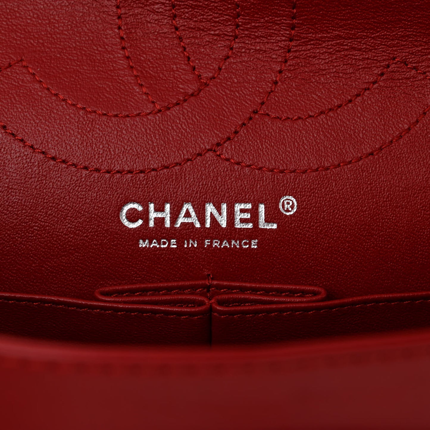 Patent Quilted 2.55 Reissue 226 Flap Red