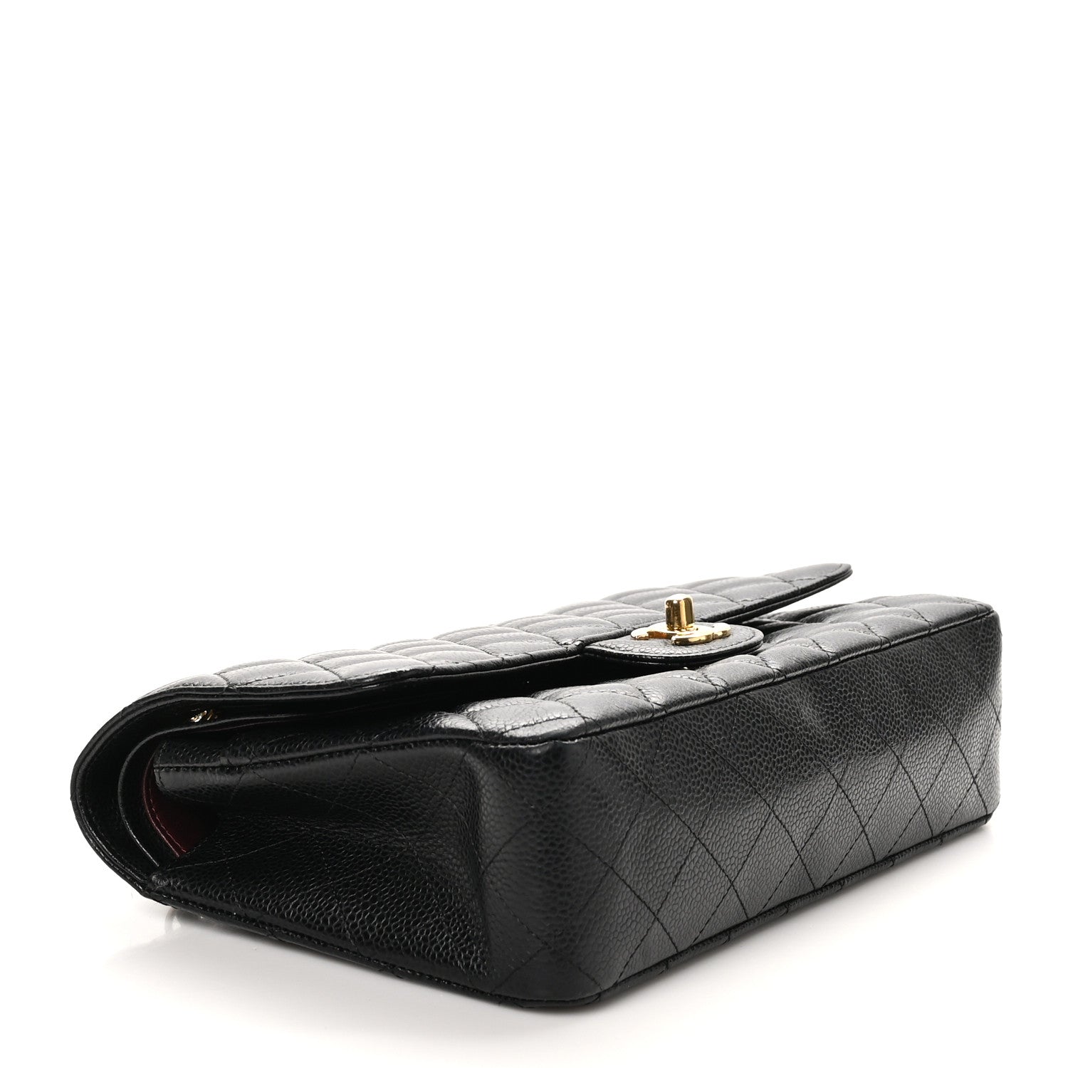 Chanel Caviar Quilted Medium Double Flap Black 4 of 10