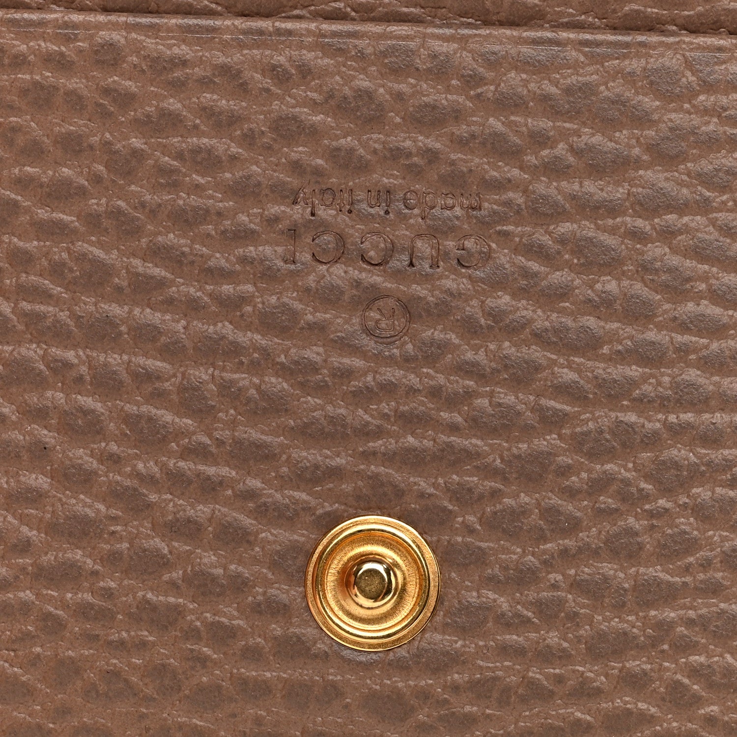 Gucci Dollar Calfskin GG Supreme Monogram GG Marmont Card Case Porcelain Rose Beige Ebony 6 of 7