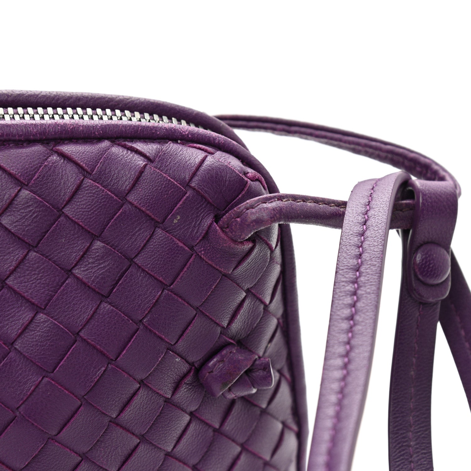 Bottega Veneta Nappa Intrecciato Nodini Bag Mona Lisa 13 of 15
