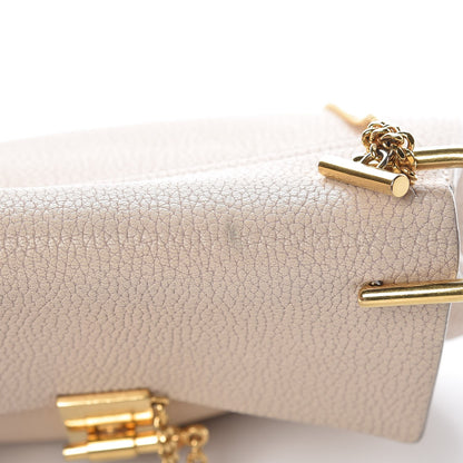 Chloe Grained Lambskin Drew Shoulder Bag Abstract White 8 of 10
