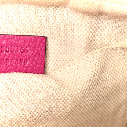 Gucci Cellarius Calfskin Small Soho Disco Bag Bright Bouganville 7 of 11