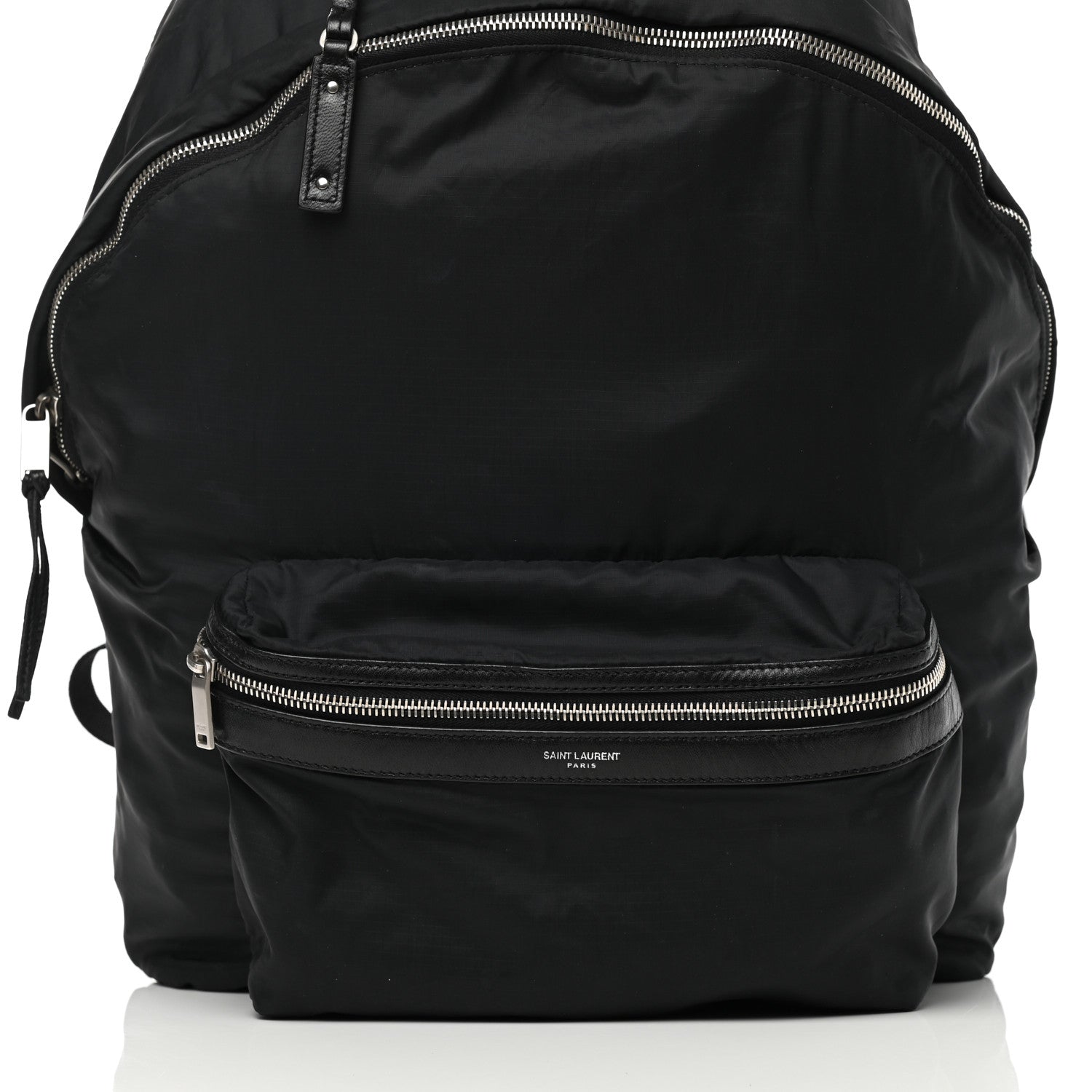 Saint Laurent Nylon City Fold Up Backpack Belt Bag Black 20 of 37