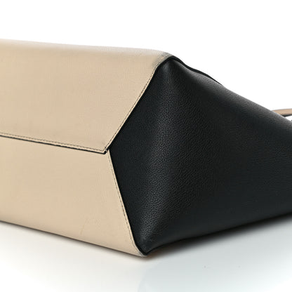 Louis Vuitton Calfskin Lockme Go Tote Black Vanilla 8 of 13