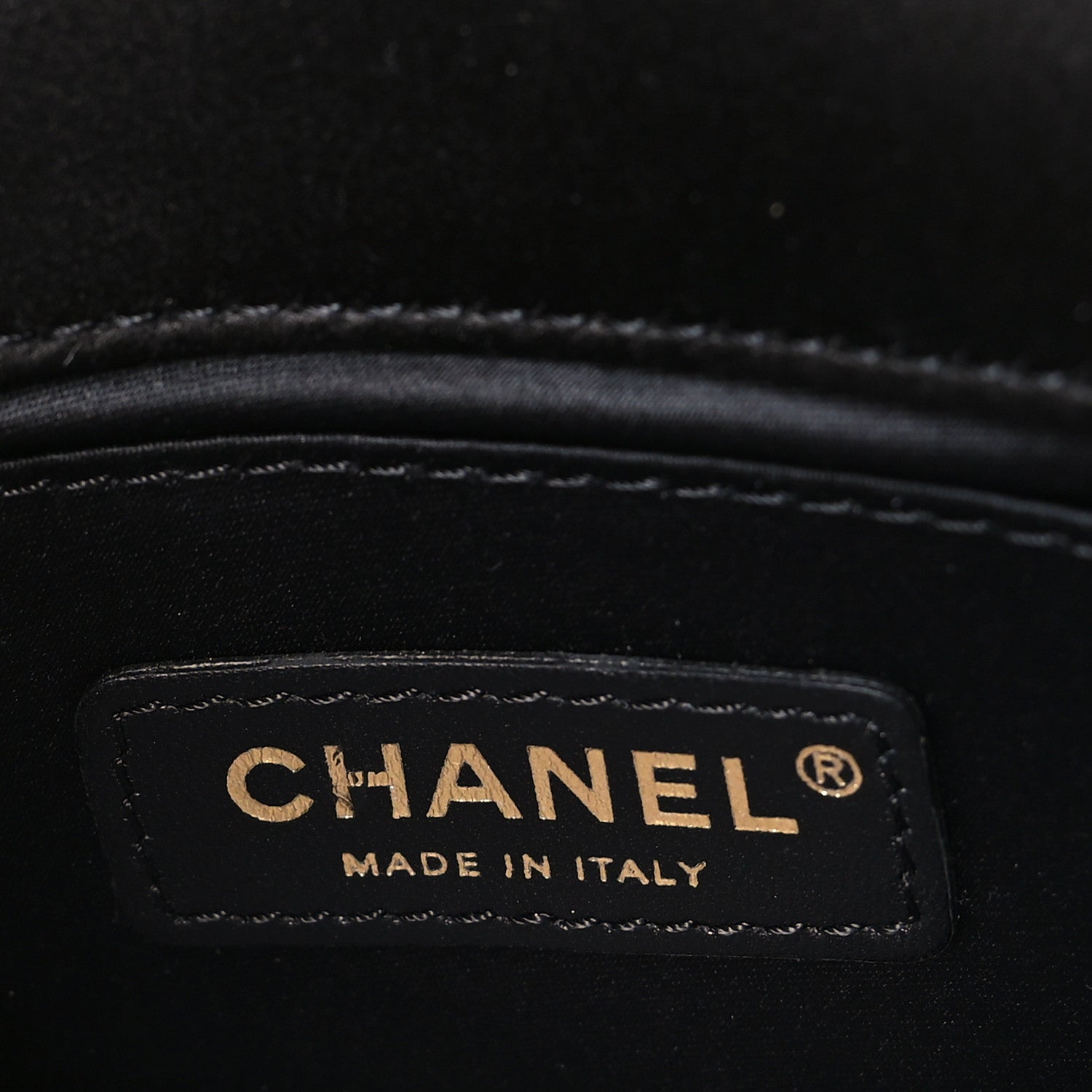 Chanel Velvet Quilted Small Camellia Flap Black 6 of 10