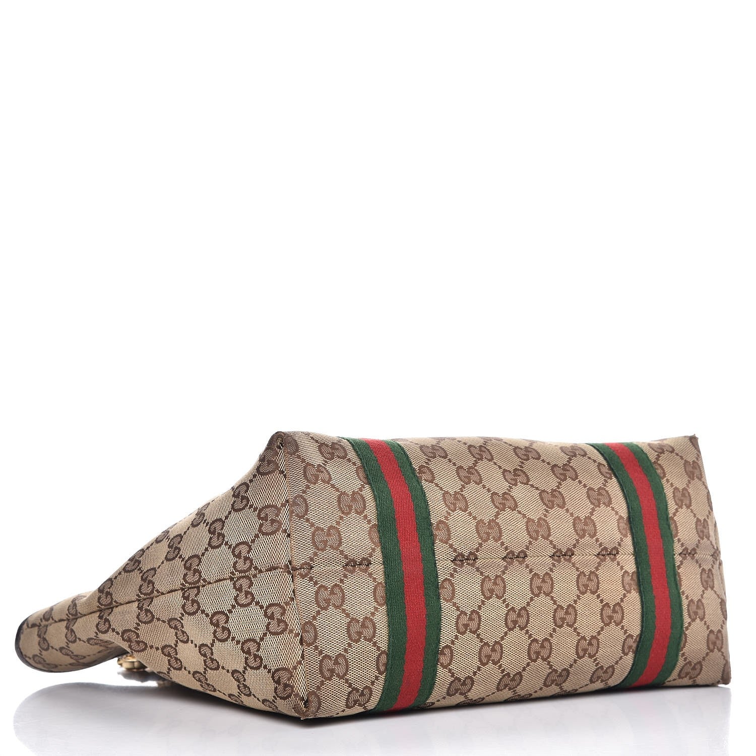 Gucci Monogram Medium Jolicoeur Tote Brown 4 of 15