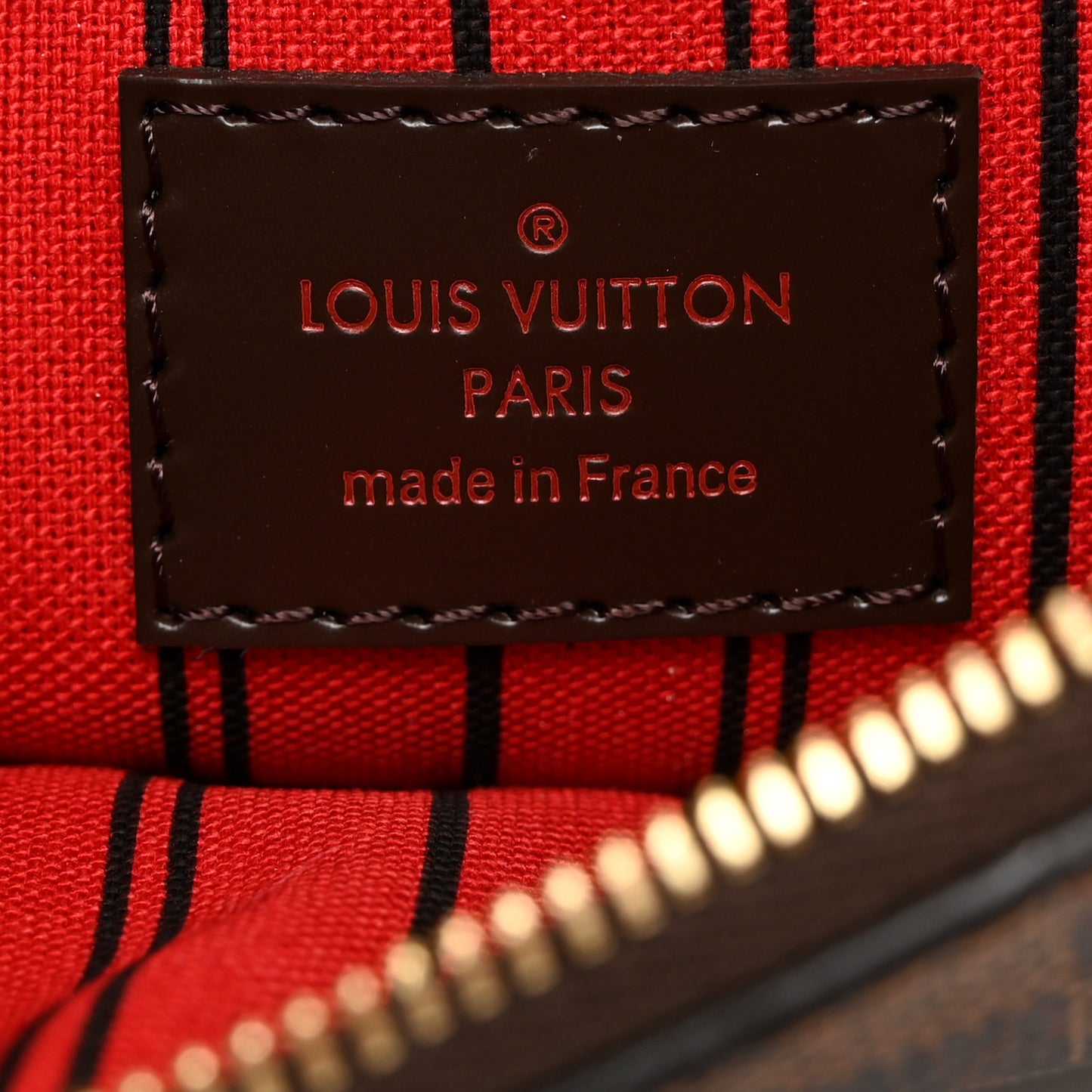 Damier Ebene Neverfull PM Pochette