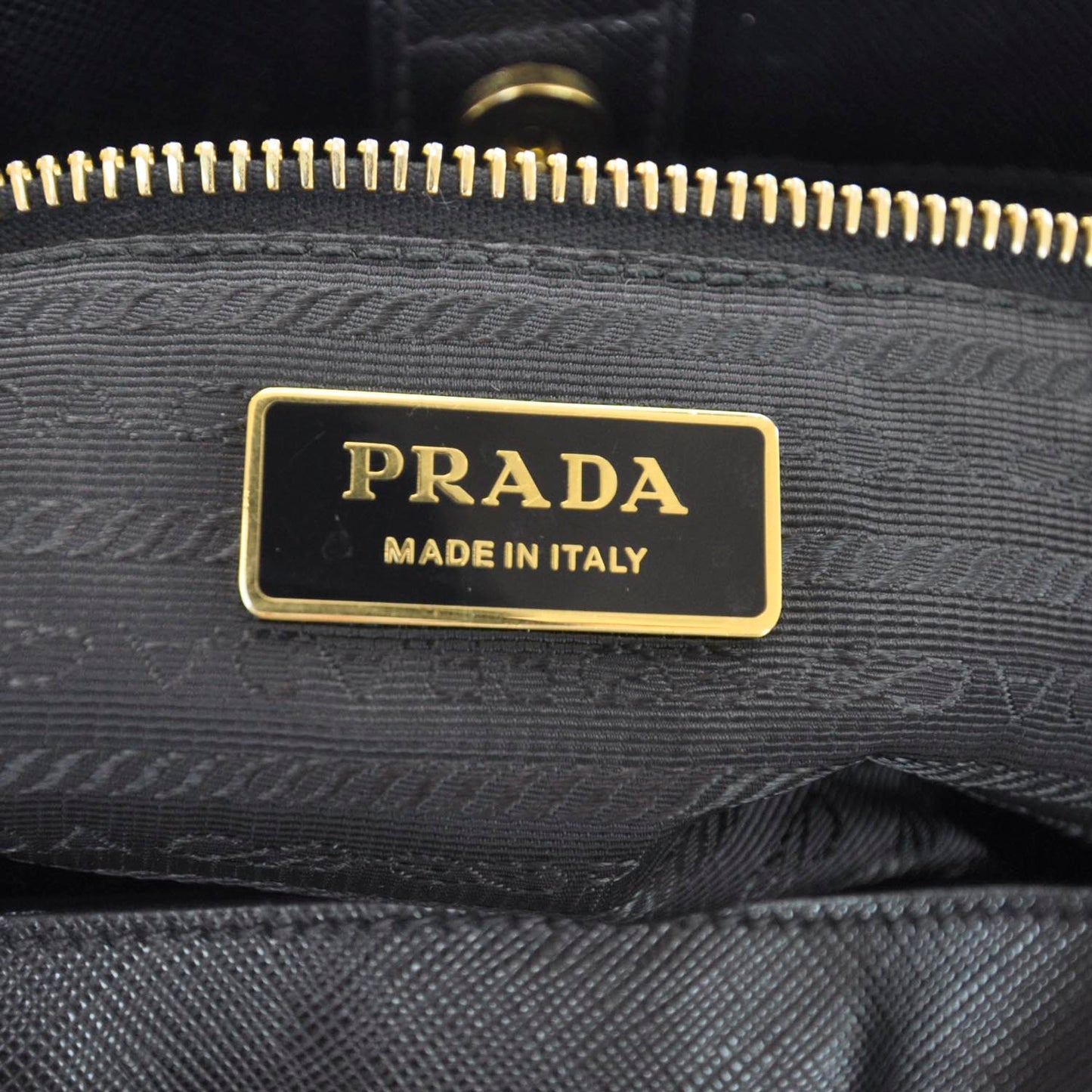 Saffiano Lux Tote Nero Black