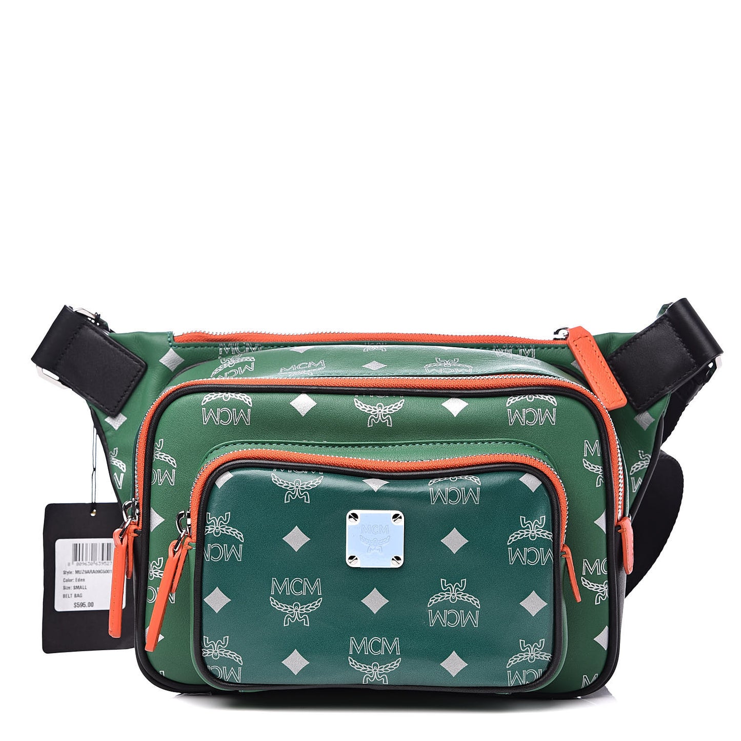 Visetos Reflective Nylon Resnick Belt Bag Eden