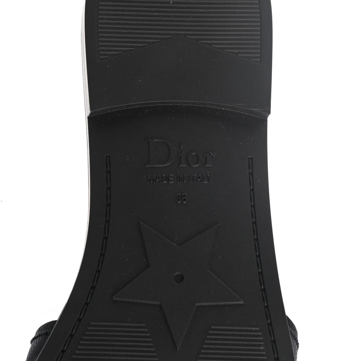 Christian Dior Technical Stretch Fabric Camouflage Dio(r)evolution Slide Sandals 38 Black Military 6 of 8