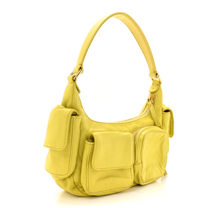 Miu Miu Nappa Pocket Bag Cedro 3 of 14