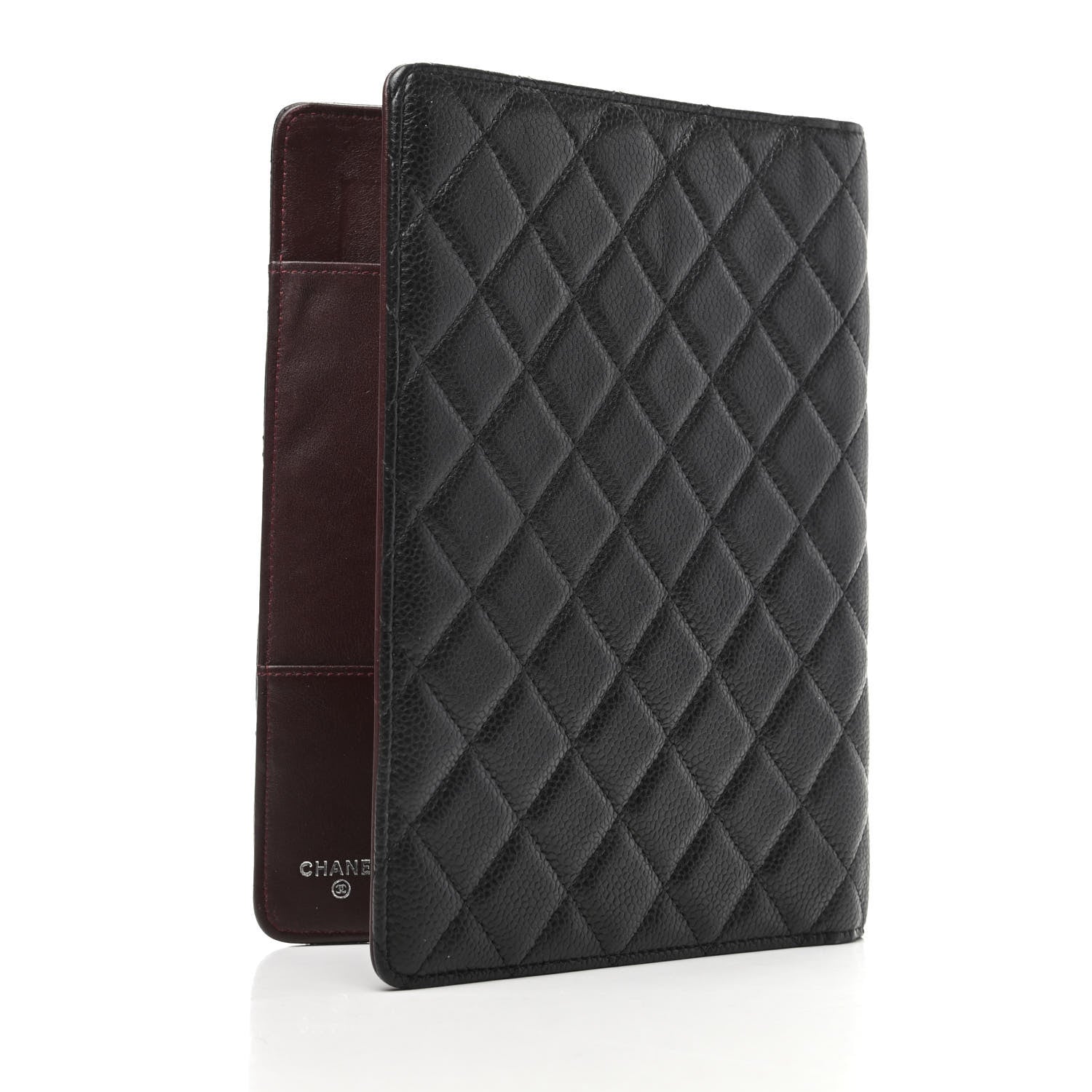 Chanel Caviar Quilted Large Agenda Cover Black 3 of 7
