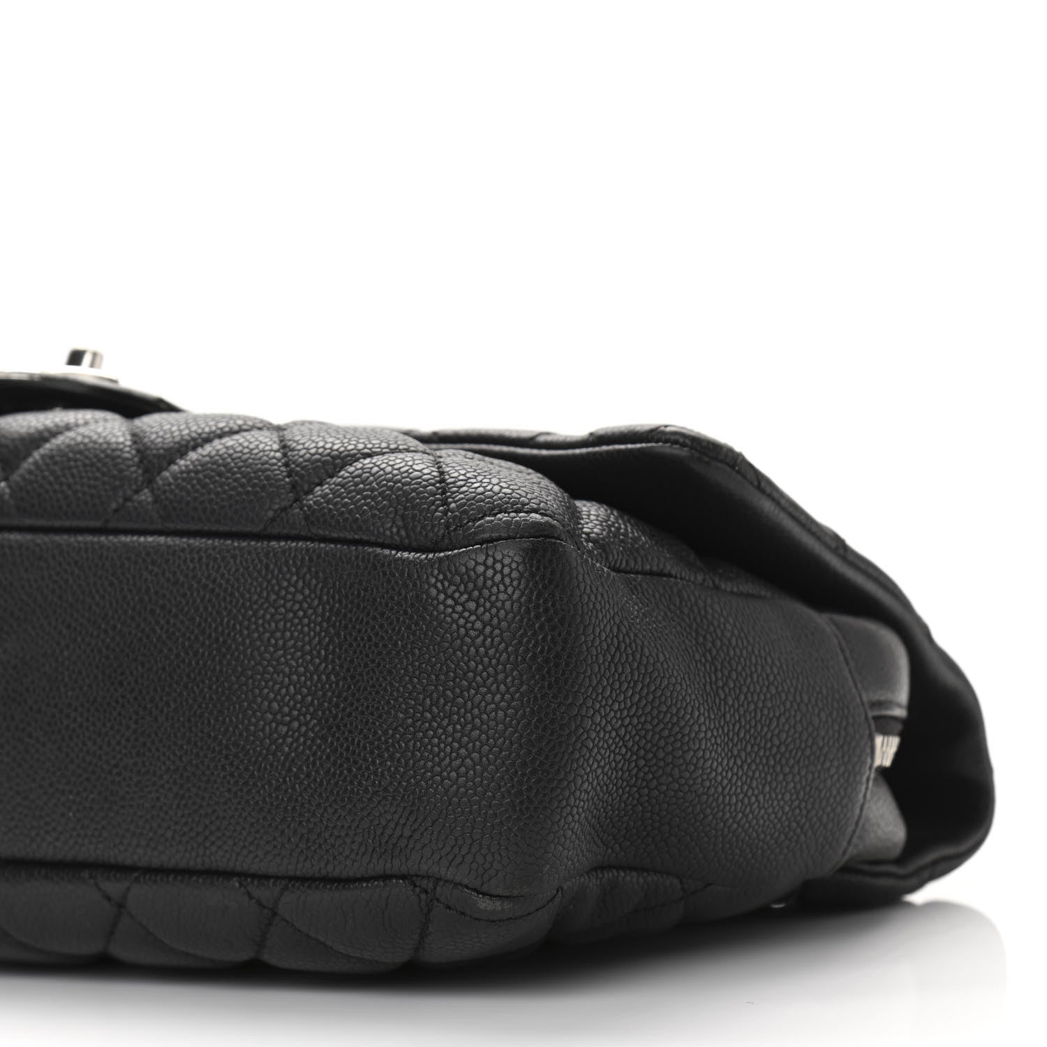 Chanel Caviar Quilted Jumbo Easy Flap Black 9 of 12