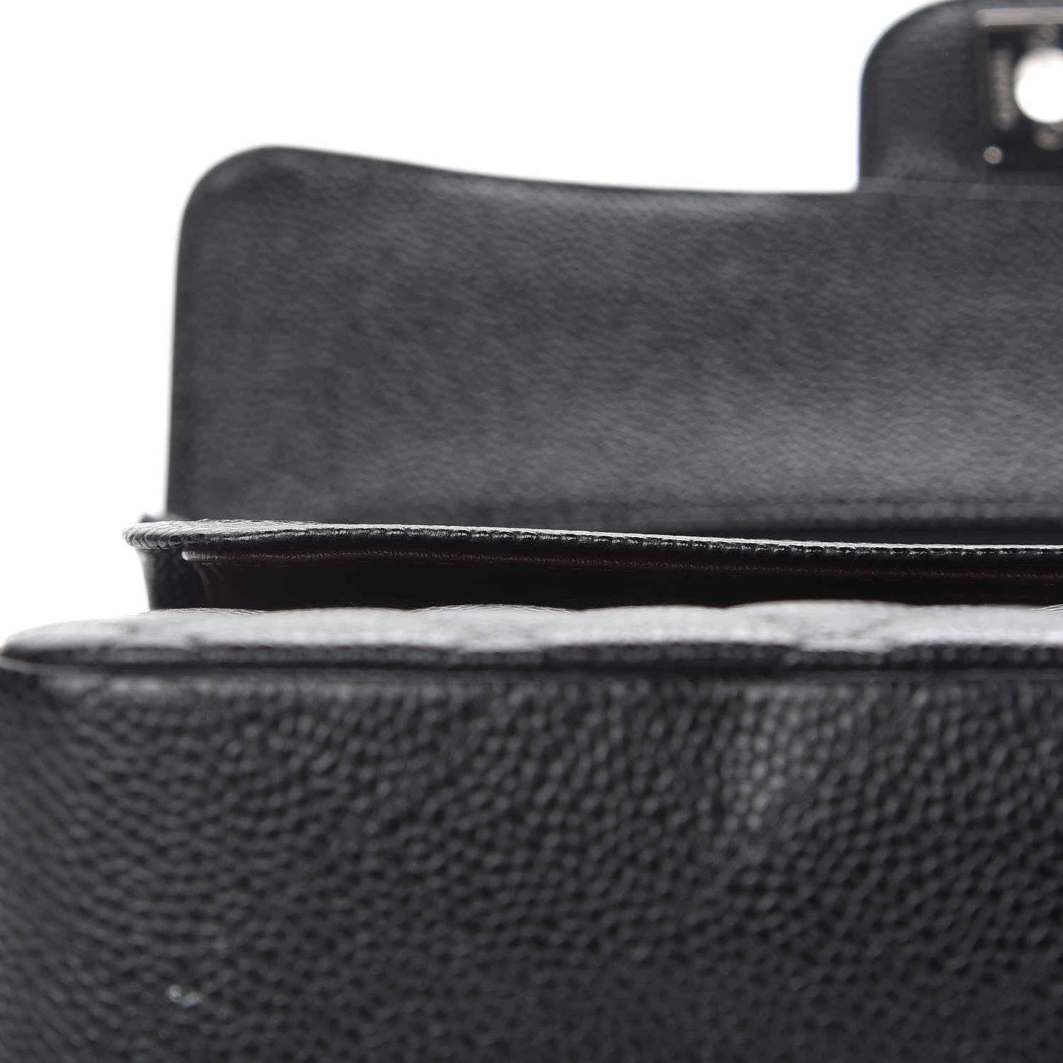 Chanel Caviar Quilted Medium Double Flap Black 13 of 14