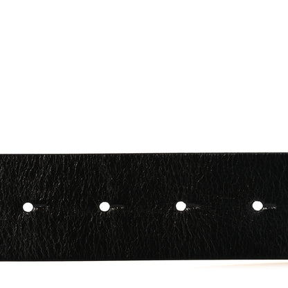 Chanel Calfskin CC Reversible Belt 90 36 White Black 4 of 5