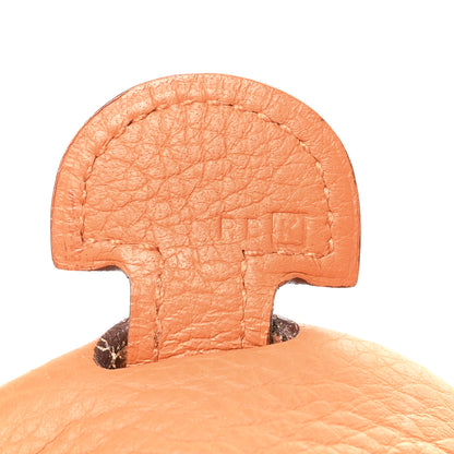 Hermes Taurillon Clemence Evelyne PM Orange 7 of 10