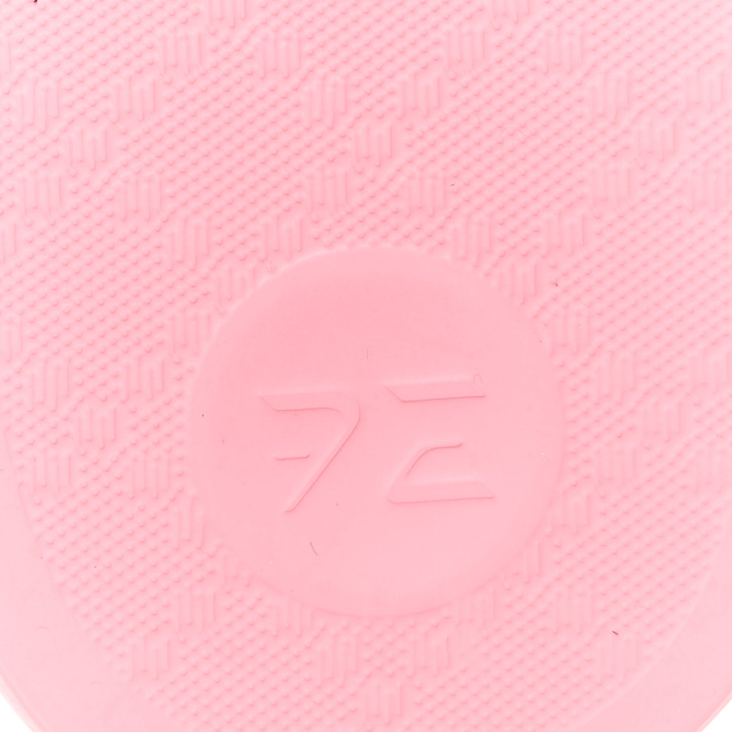 Rubber GG Monogram Perforated Womens Slide Sandals 38 Rose Box
