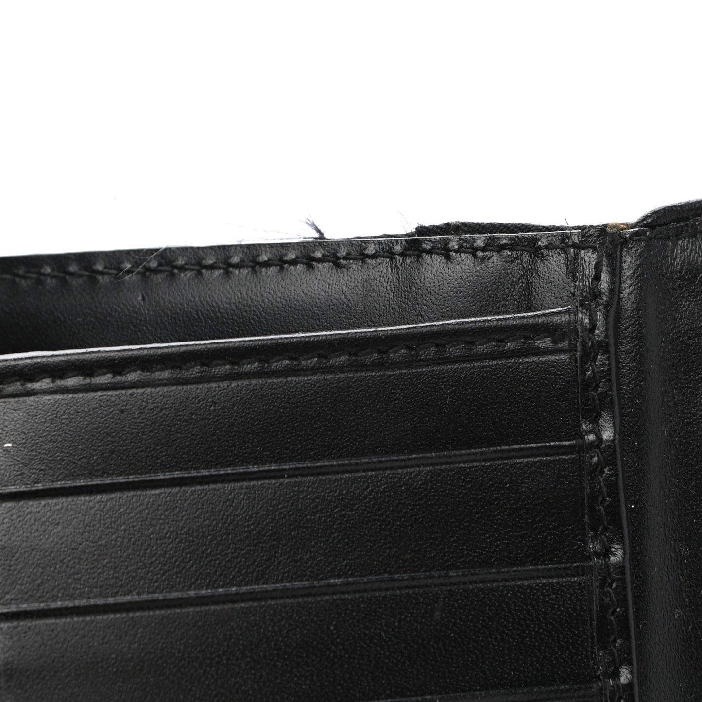 Nylon Saddle Wallet Black