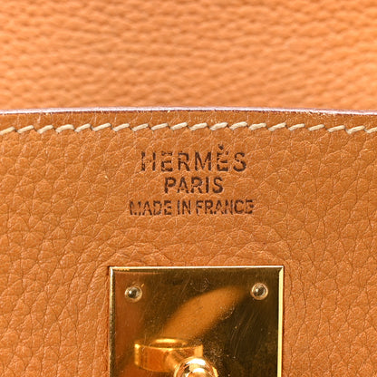 Hermes Ardennes Birkin 40 Naturelle 6 of 11