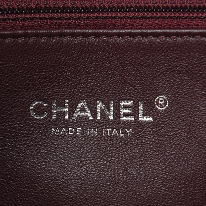 Chanel Metallic Caviar Quilted Small CC Filigree Flap Silver 6 of 14
