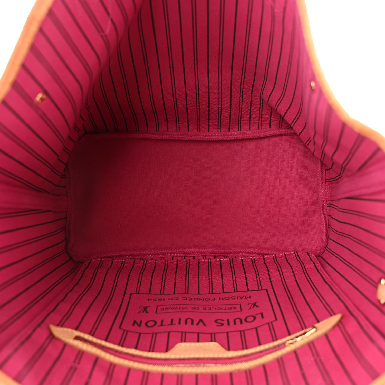Louis Vuitton Monogram Neo Neverfull MM Fuchsia 5 of 11