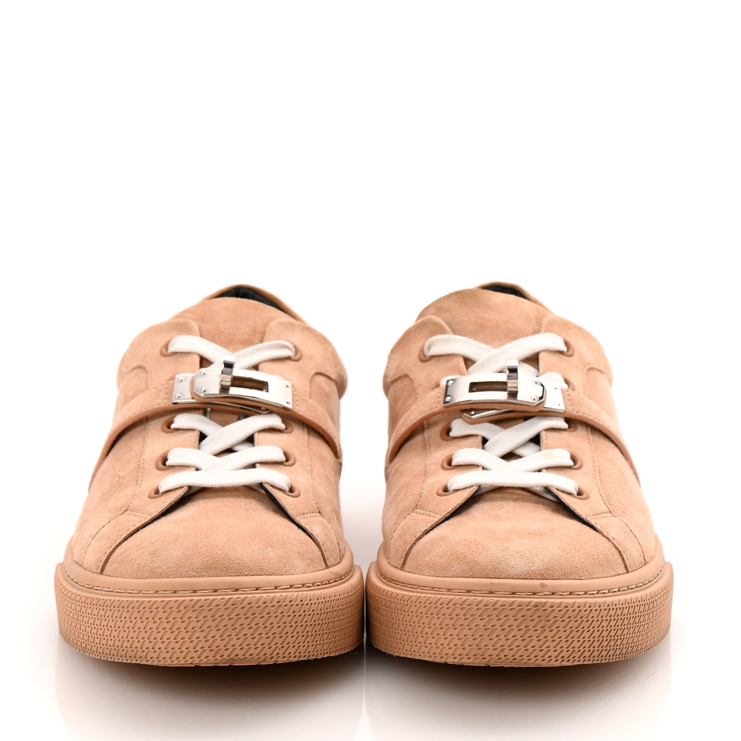 Hermes Suede Day Sneakers 40 Bois De Santal 3 of 11