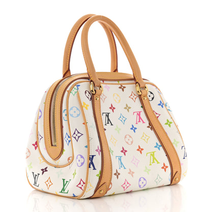 Louis Vuitton Monogram Multicolor Priscilla White 3 of 14
