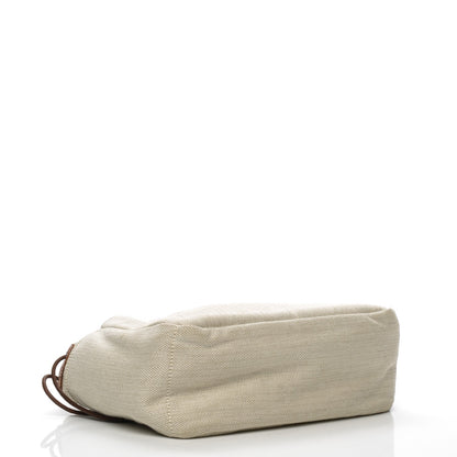 Hermes Canvas Barenia Fourbi 25 MM Pouch Naturel Fauve 4 of 9