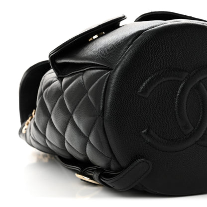 Chanel Caviar Quilted Pockets Backpack Black 9 of 11