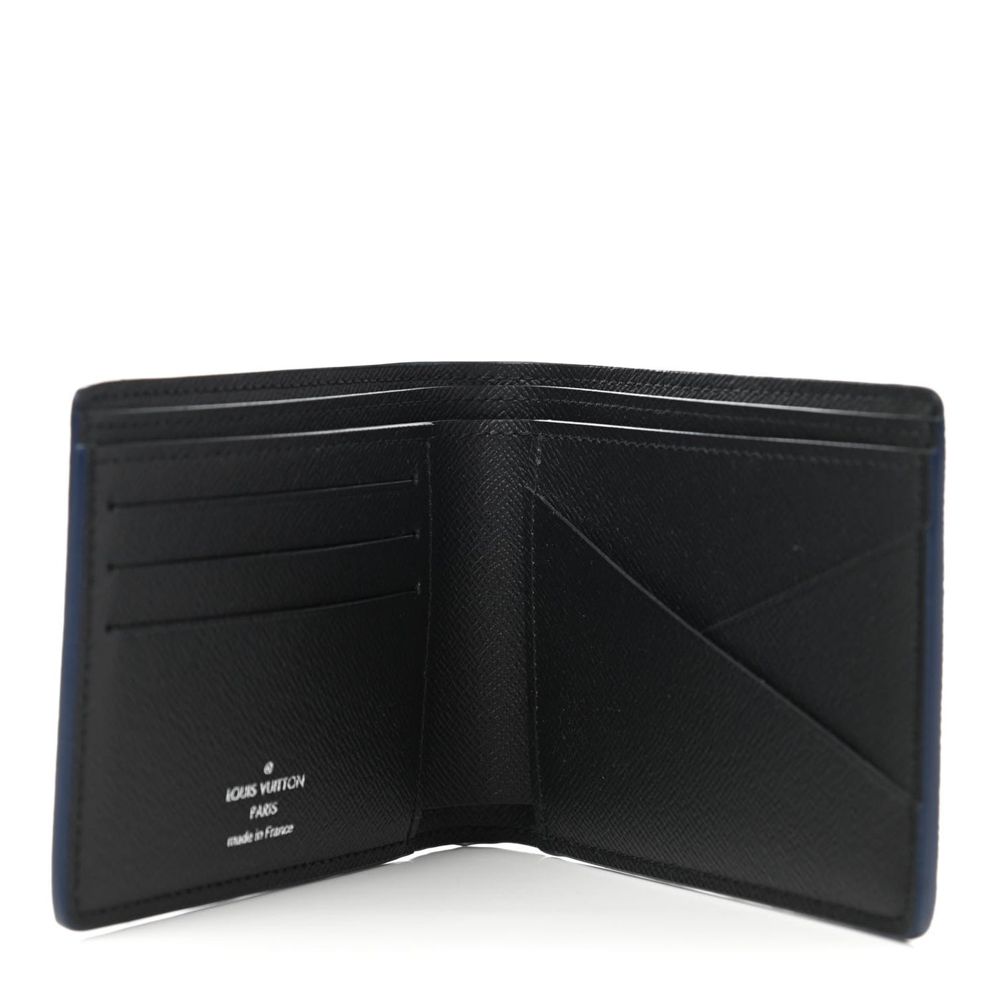 Damier Salt Multiple Wallet Ocean Blue