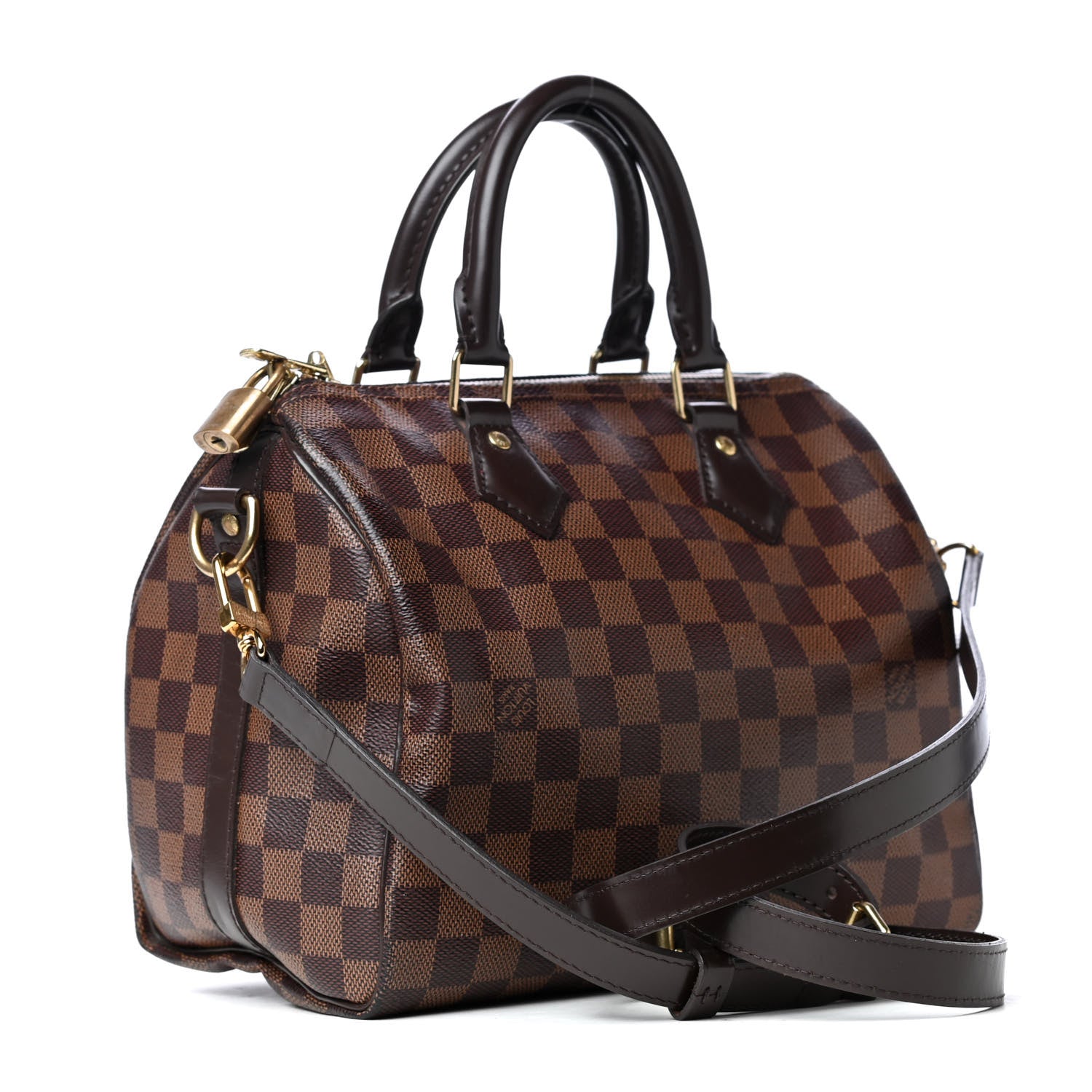 Louis Vuitton Damier Ebene Speedy Bandouliere 25 2 of 4