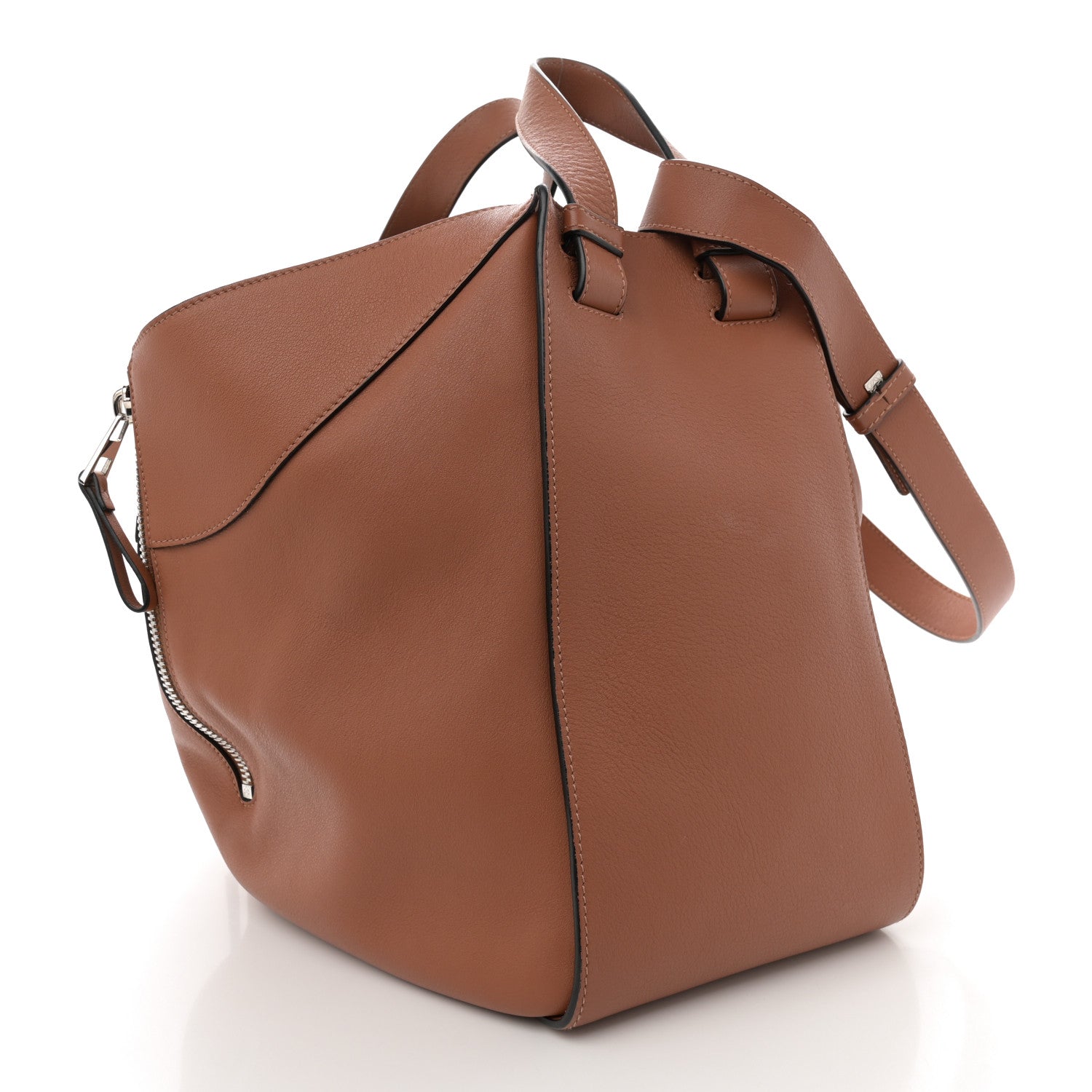 Loewe Calfskin Medium Hammock Shoulder Bag Tan 3 of 10