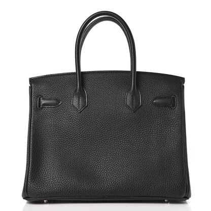 Hermes Togo Birkin 30 Black 5 of 34