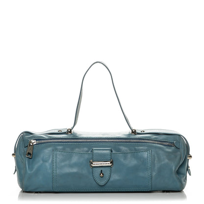 Marc Jacobs Smooth Calfskin Bowler Bag Turqouise 1 of 6
