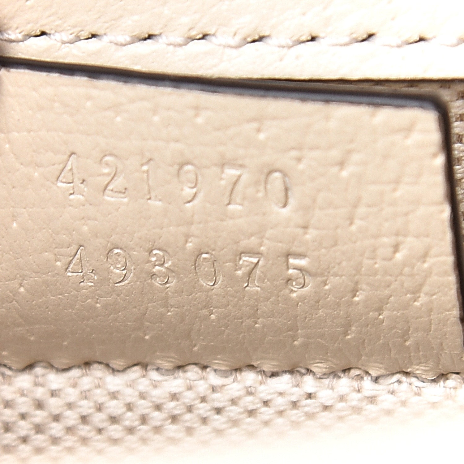 Gucci Textured Calfskin Crystal Mini Dionysus Shoulder Bag Mystic White 7 of 11