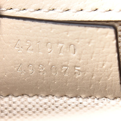 Gucci Textured Calfskin Crystal Mini Dionysus Shoulder Bag Mystic White 7 of 11