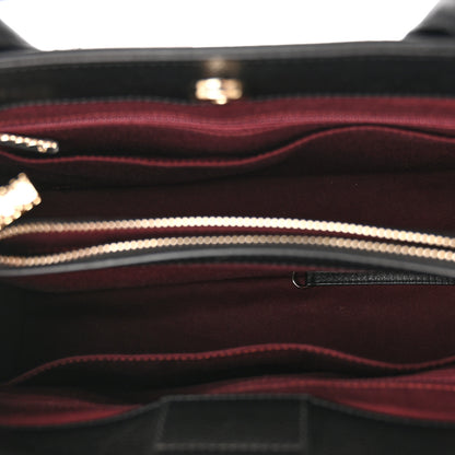 Chanel Grained Calfskin Small Neo Executive Shopper Tote Black 5 of 11