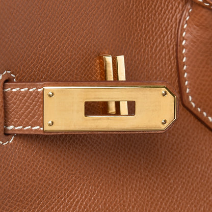 Hermes Courchevel Birkin 35 Gold 21 of 39