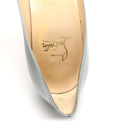 Christian Louboutin Patent Decollete 554 100 Pumps 38 Horizon 8 of 9