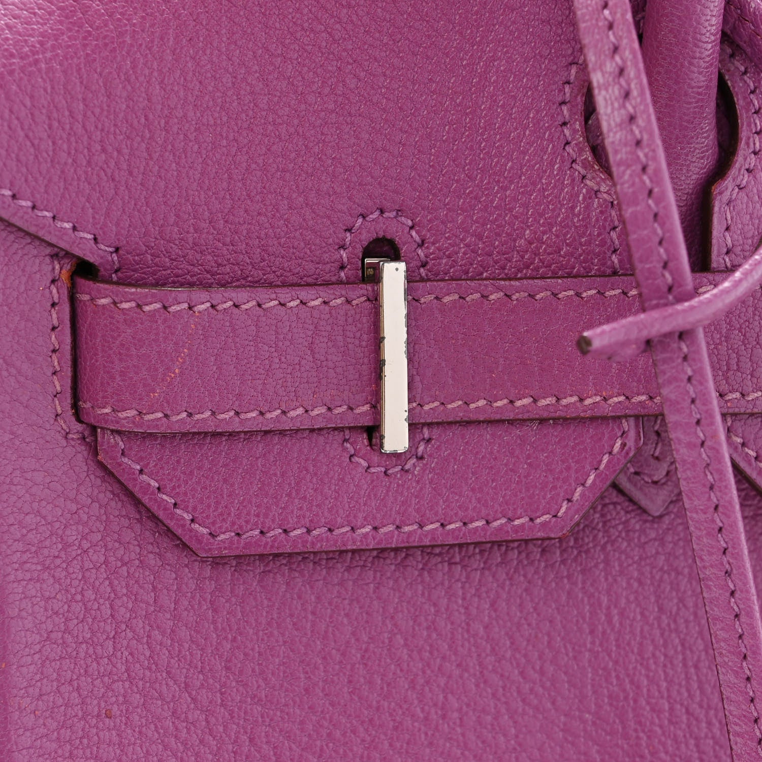 Hermes Chevre Mysore Birkin 30 Cyclamen 14 of 14