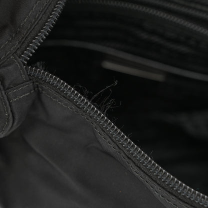 Prada Tessuto Nylon Saffiano Small Vela Messenger Black 11 of 14