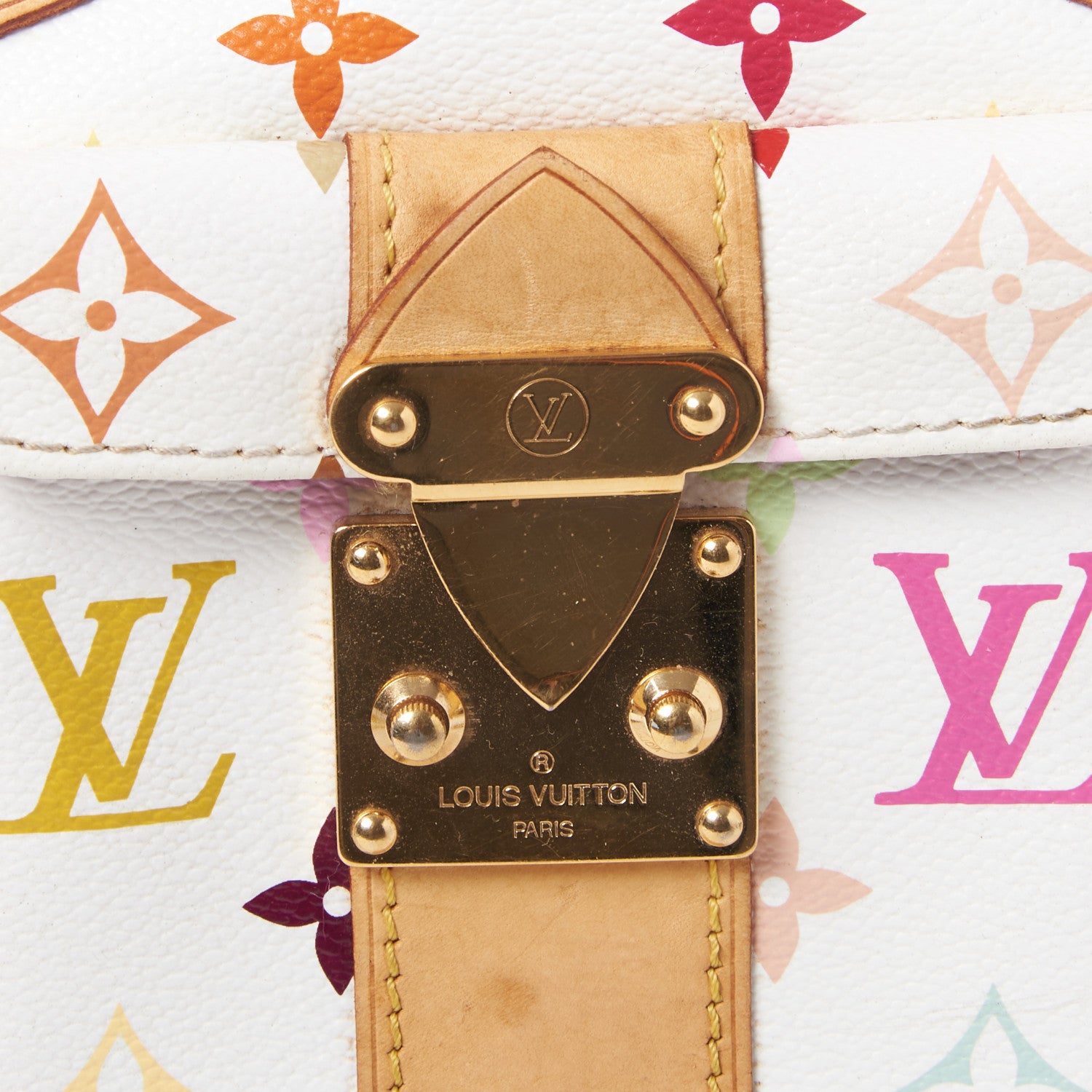 Louis Vuitton Monogram Multicolor Speedy 30 White 9 of 11