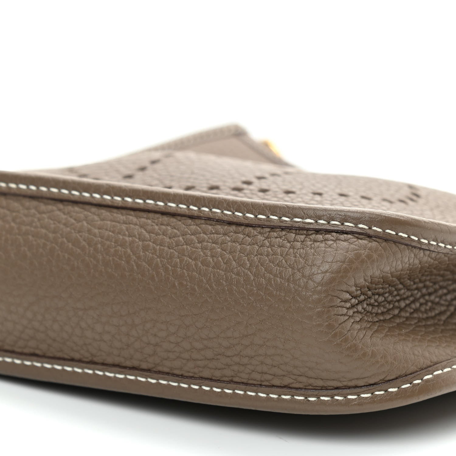 Hermes Taurillon Clemence Amazone Evelyne TPM Etoupe Bleu Indigo 9 of 9