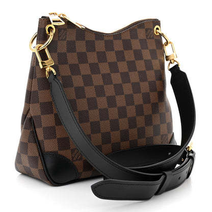 Louis Vuitton Damier Ebene Odeon PM Black 3 of 9