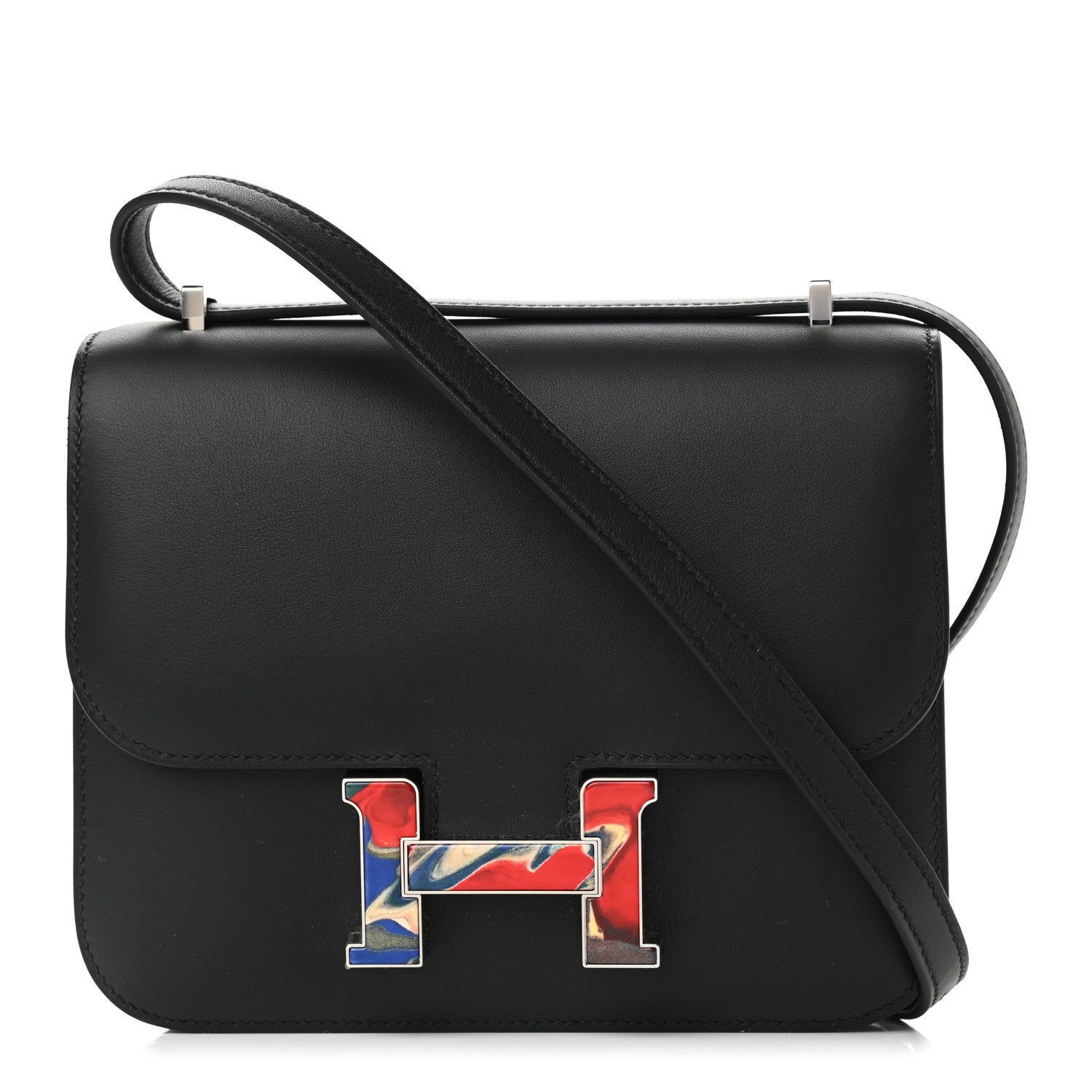 Hermes Swift Marble Constance 18 Black 1 of 9