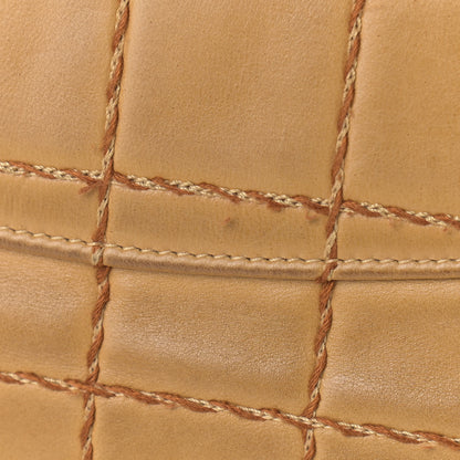 Chanel Lambskin Quilted Chocolate Bar Flap Shoulder Bag Beige 18 of 18