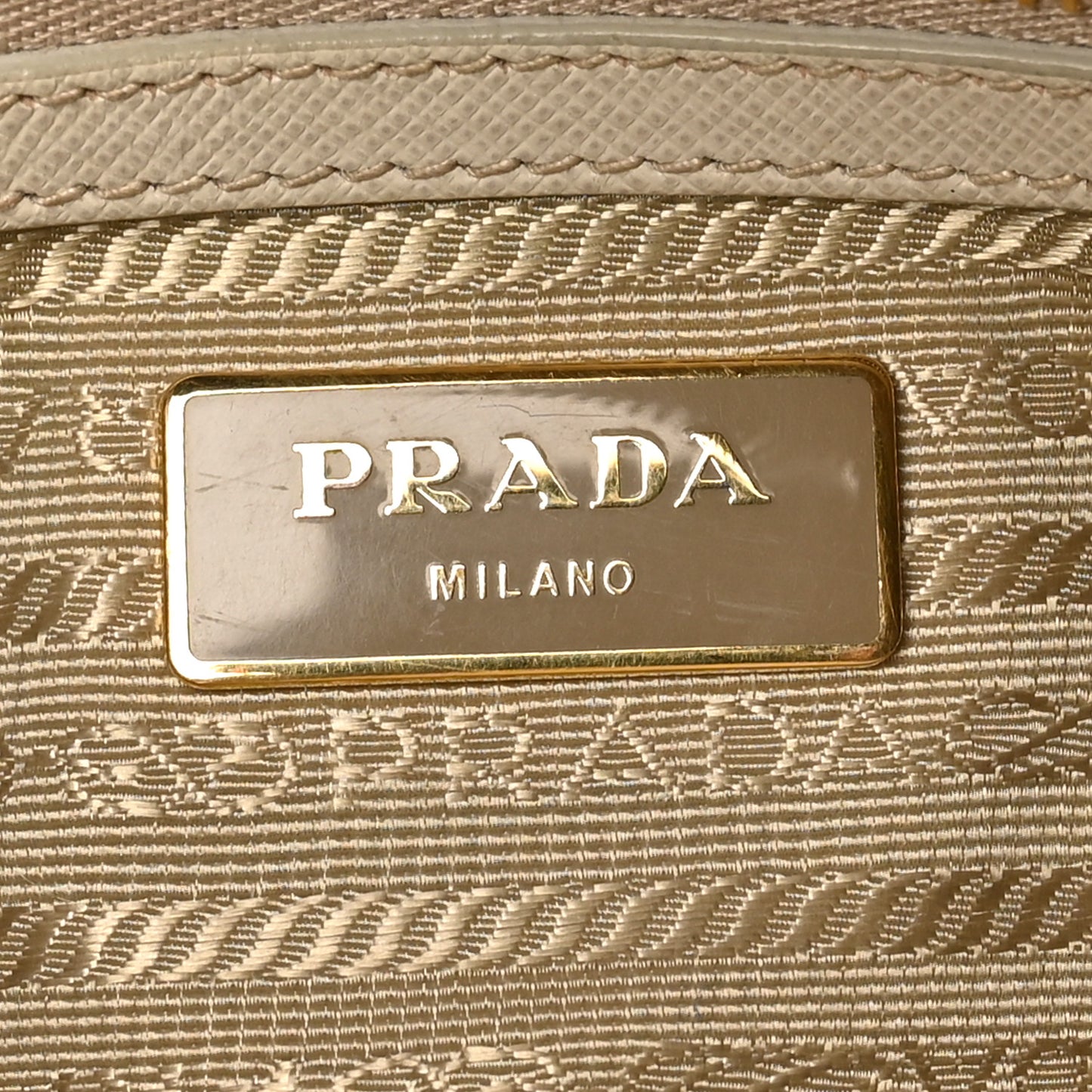 Saffiano Bowling Bag White